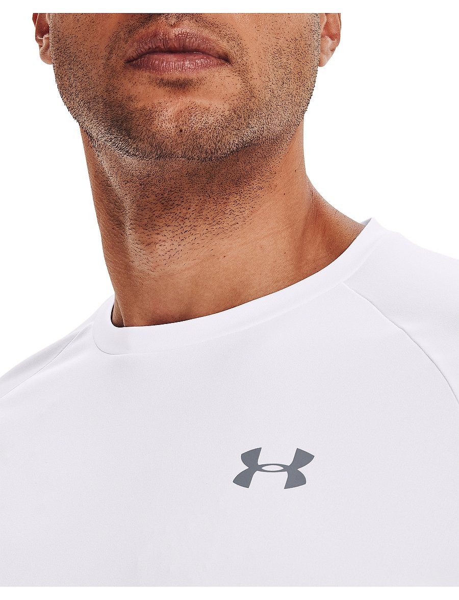 Under Armour - UA Tech 2.0 SS Tee - t-shirts - white - 5