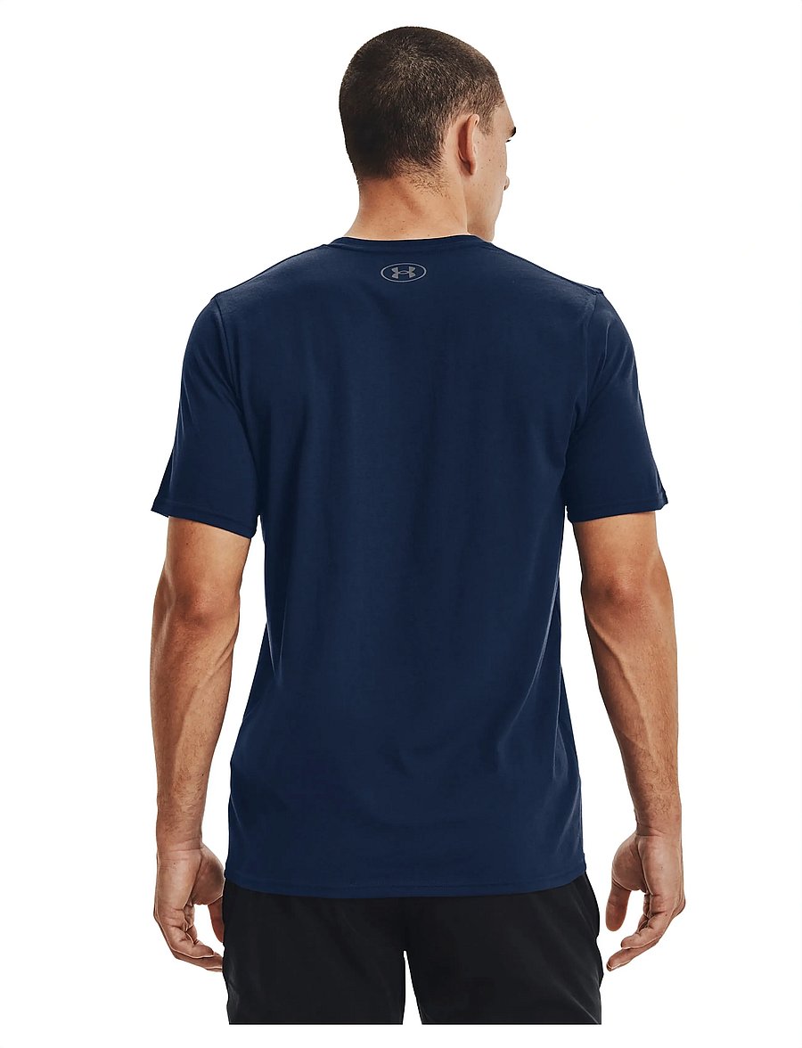Under Armour - UA M SPORTSTYLE LC SS - t-shirts - academy - 3