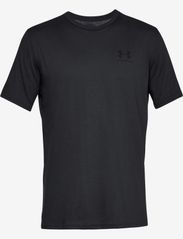 Under Armour - UA M SPORTSTYLE LC SS - oberteile & t-shirts - black - 1