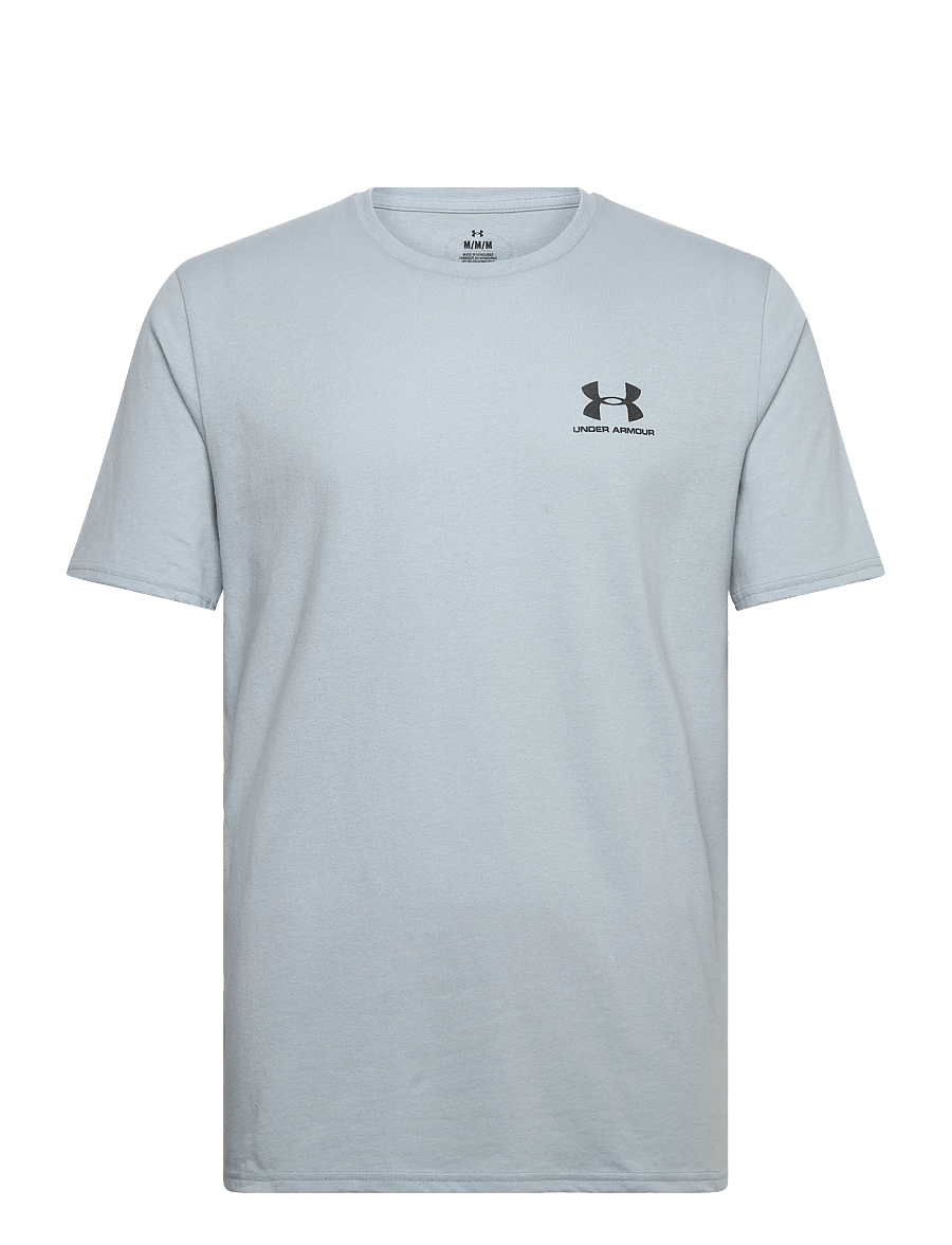 Under Armour - UA M SPORTSTYLE LC SS - oberteile & t-shirts - blue fog - 1