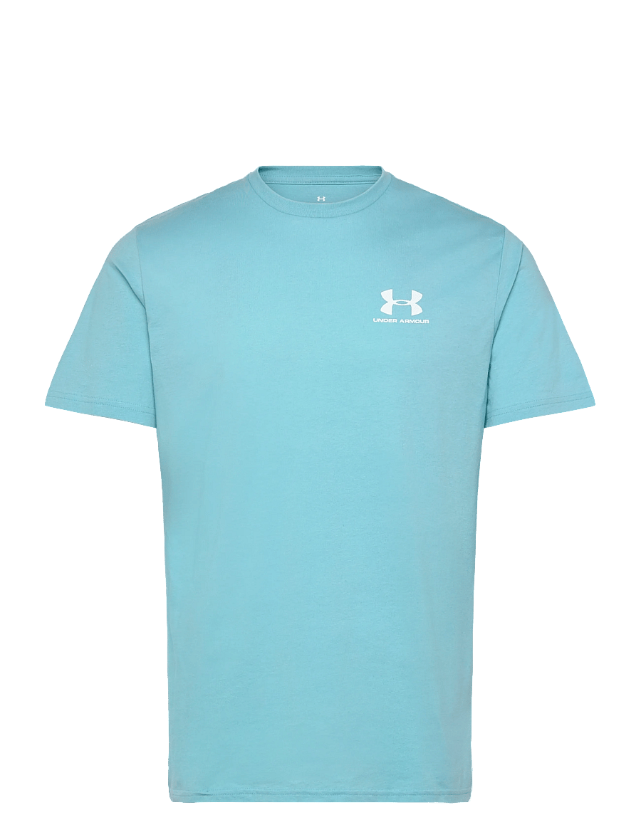 Under Armour - UA M SPORTSTYLE LC SS - t-shirts - blue haze - 1