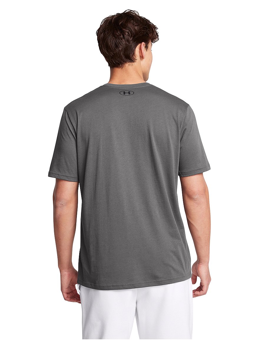 Under Armour - UA M SPORTSTYLE LC SS - t-shirts - castlerock - 3