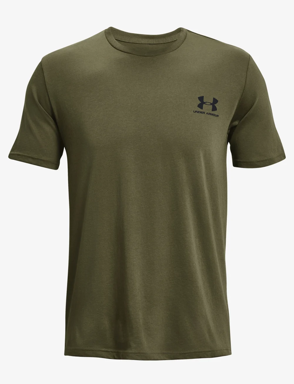 Under Armour - UA M SPORTSTYLE LC SS - t-shirts - marine od green - 1