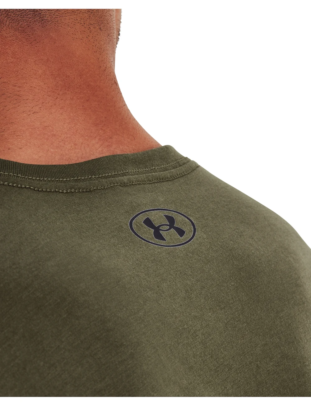 Under Armour - UA M SPORTSTYLE LC SS - t-shirts - marine od green - 5