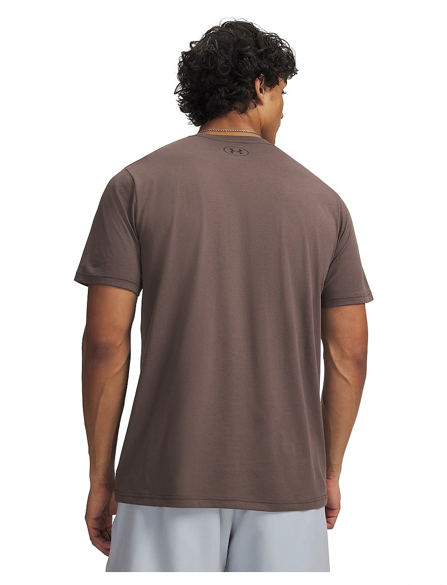 Under Armour - UA M SPORTSTYLE LC SS - t-shirts - peppercorn - 3