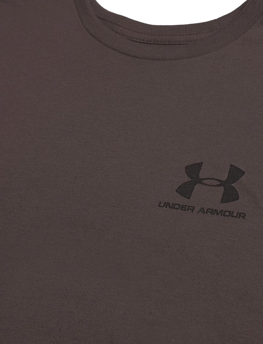 Under Armour - UA M SPORTSTYLE LC SS - t-shirts - peppercorn - 5