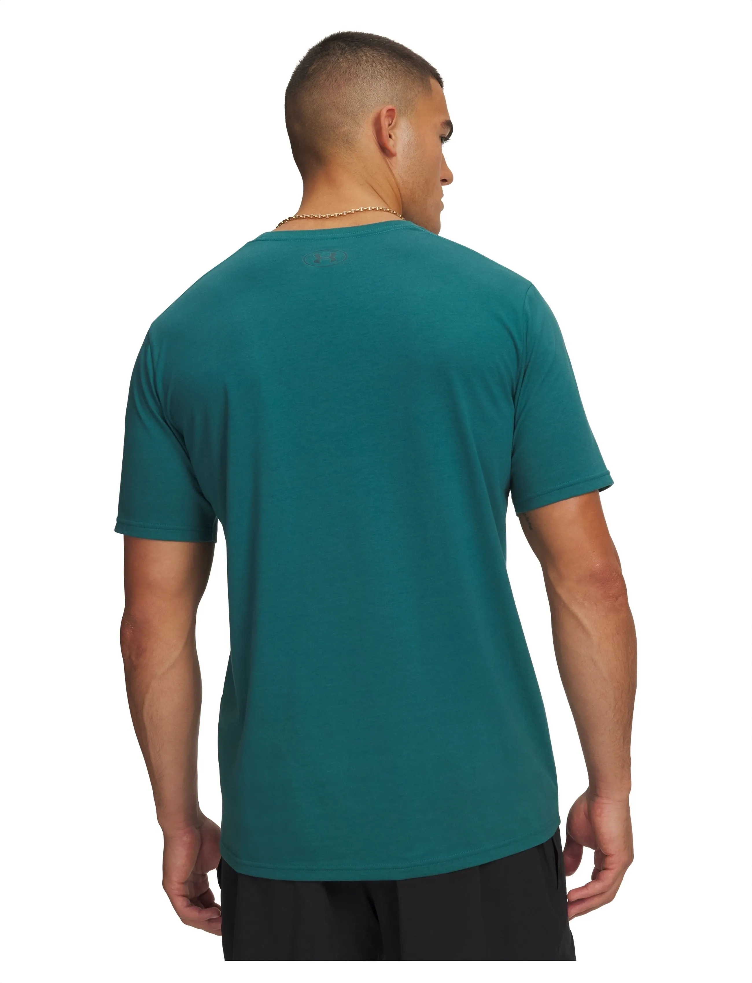 Under Armour - UA M SPORTSTYLE LC SS - oberteile & t-shirts - rack green - 3