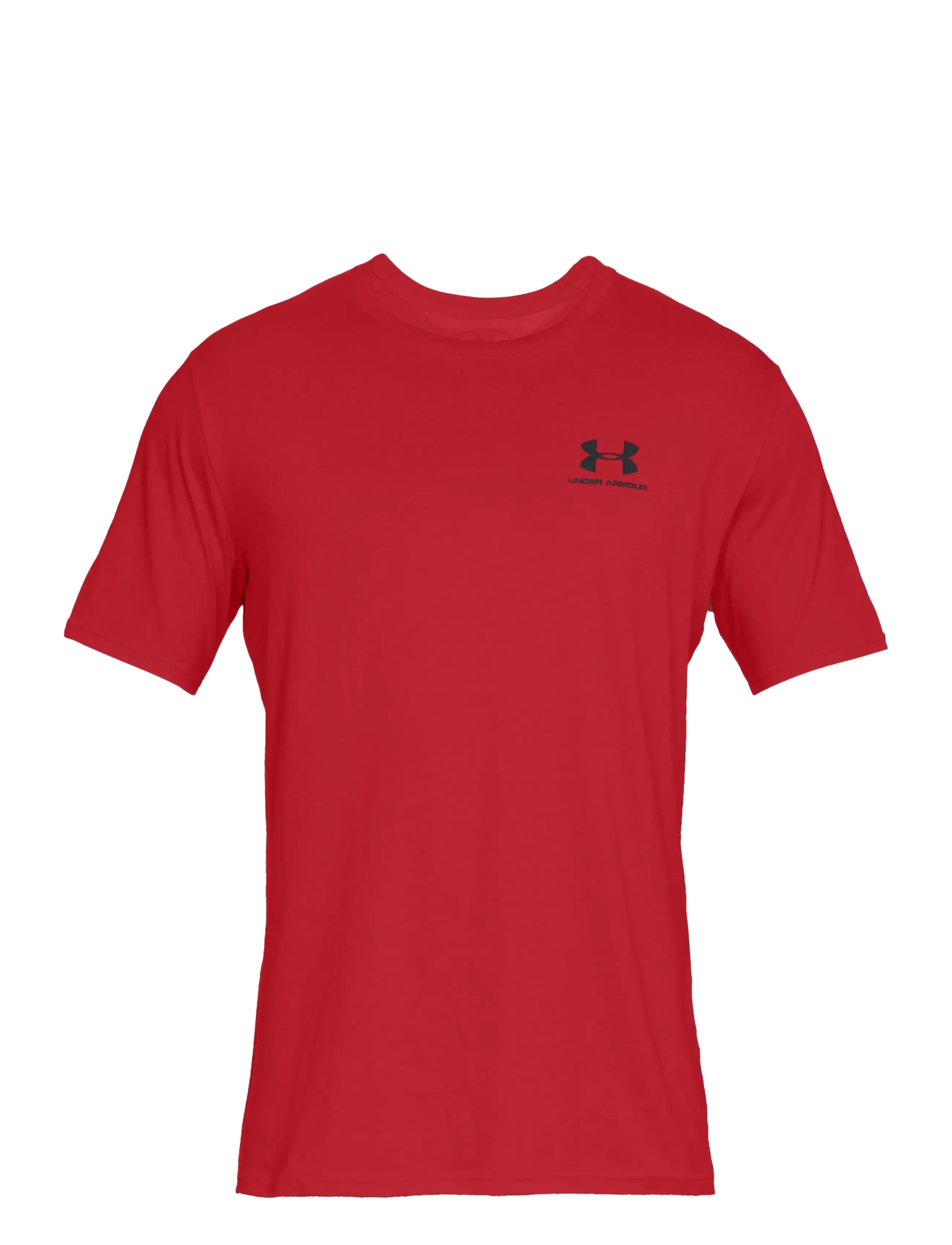 Under Armour UA M SPORTSTYLE LC SS - Kläder - RED / red