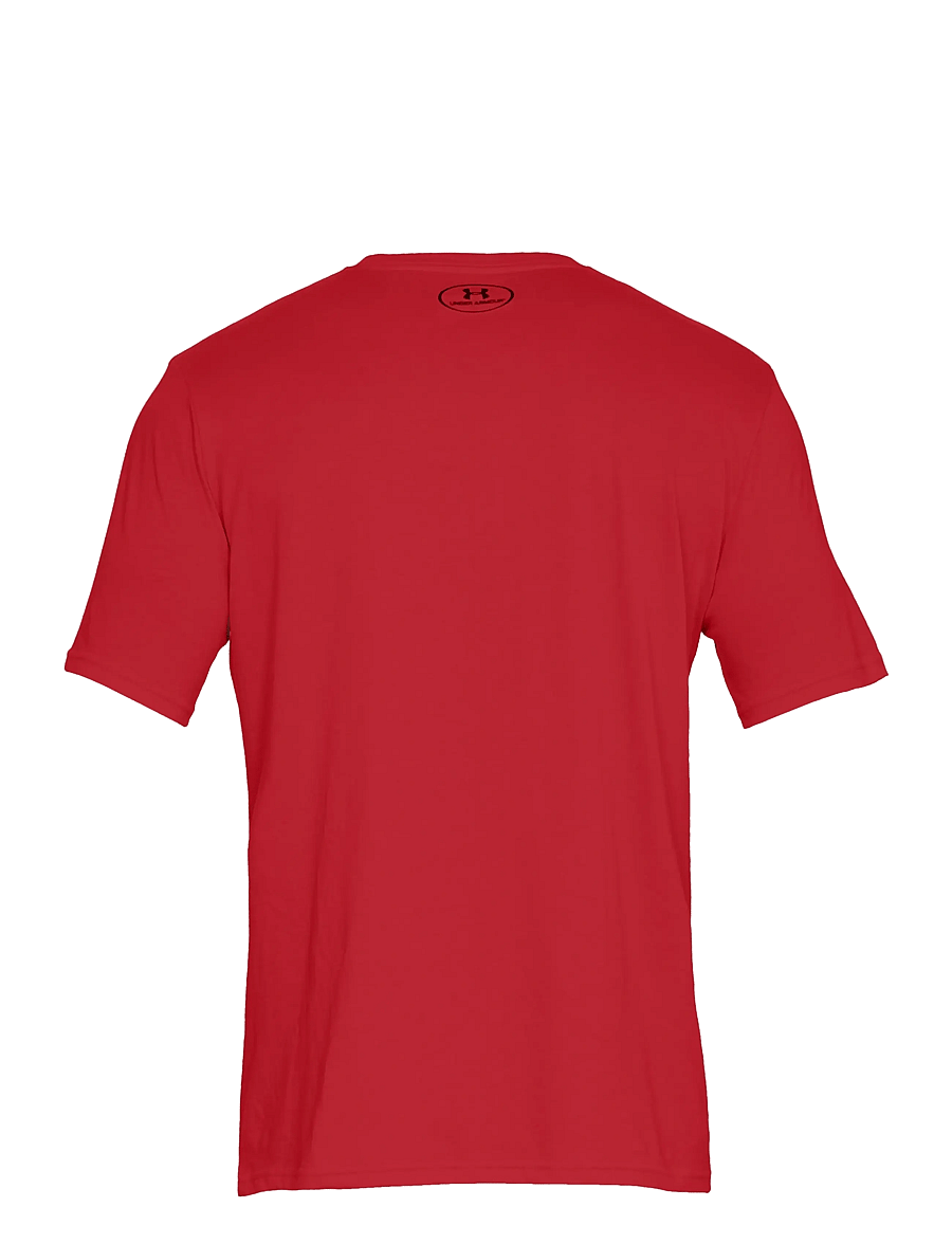 Under Armour - UA M SPORTSTYLE LC SS - t-shirts - red - 2