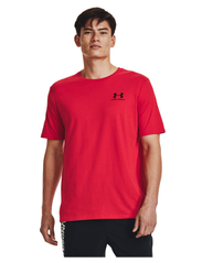 Under Armour - UA M SPORTSTYLE LC SS - t-shirts - red - 3