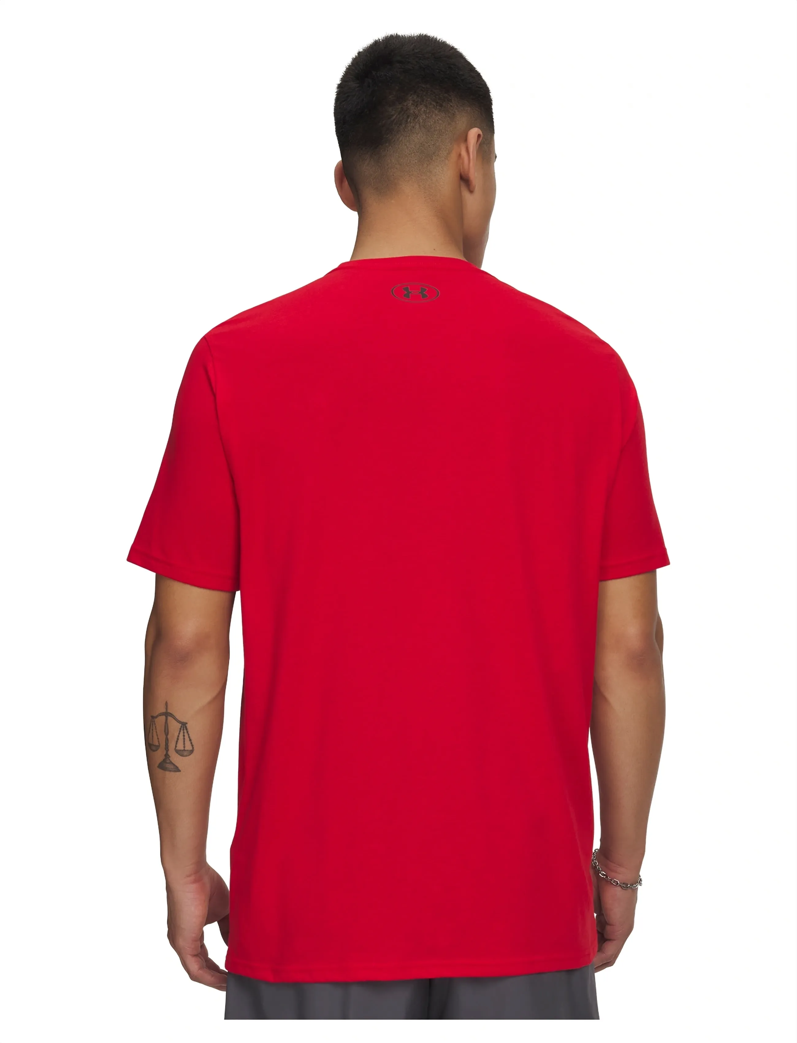 Under Armour - UA M SPORTSTYLE LC SS - oberteile & t-shirts - red - 3