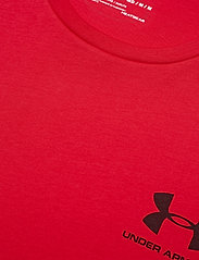 Under Armour - UA M SPORTSTYLE LC SS - t-shirts - red - 5