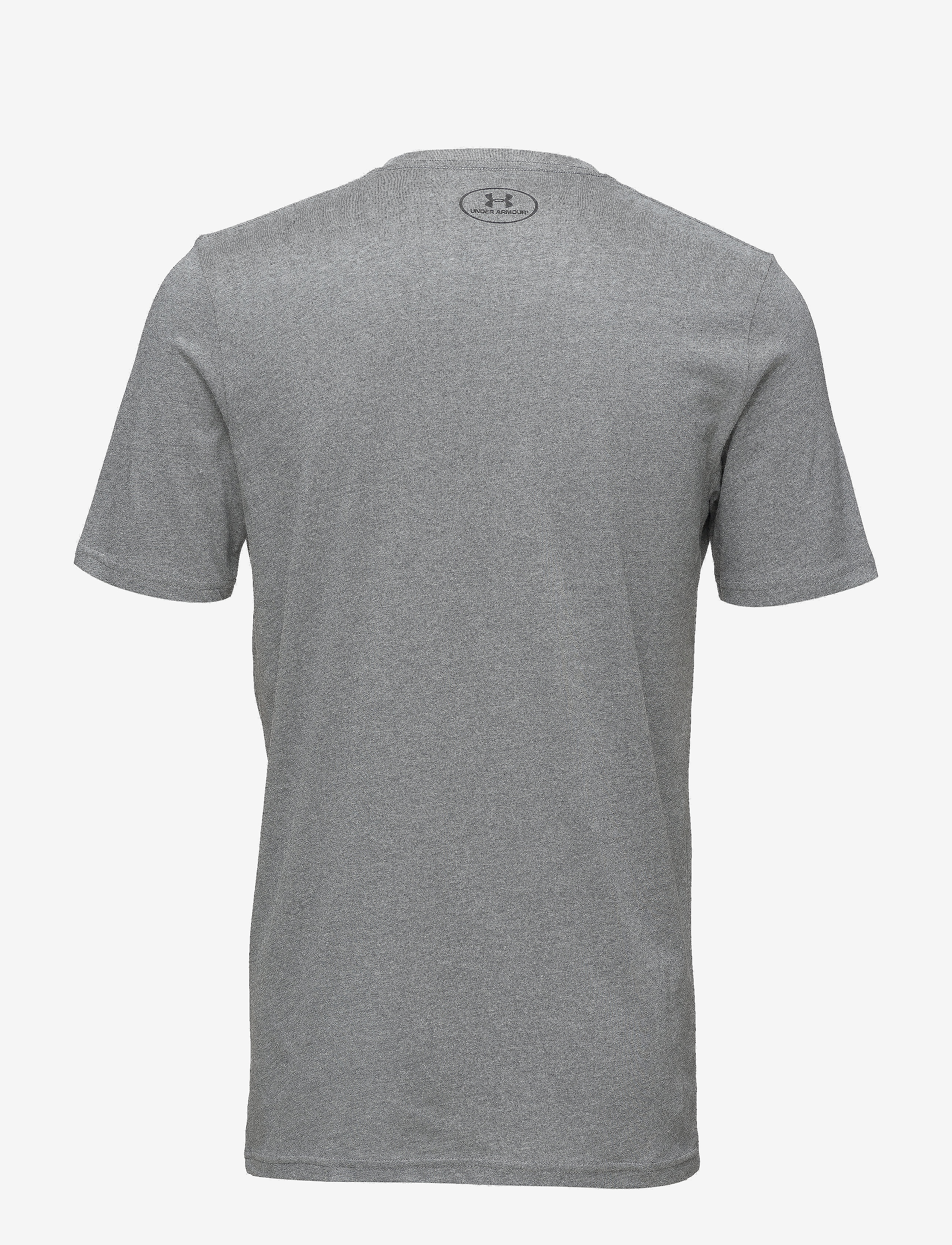 Under Armour - UA M SPORTSTYLE LC SS - oberteile & t-shirts - steel - 2