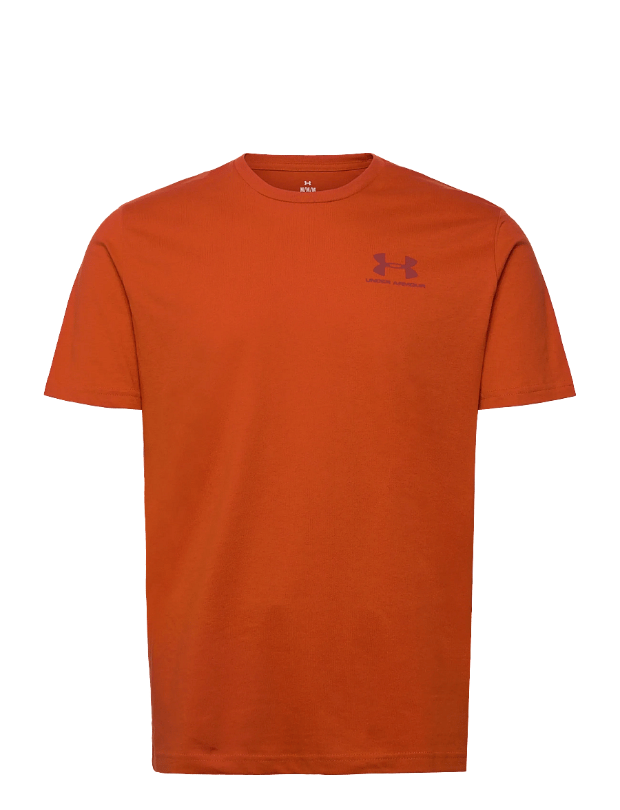 Under Armour - UA M SPORTSTYLE LC SS - t-shirts - surplus orange - 1