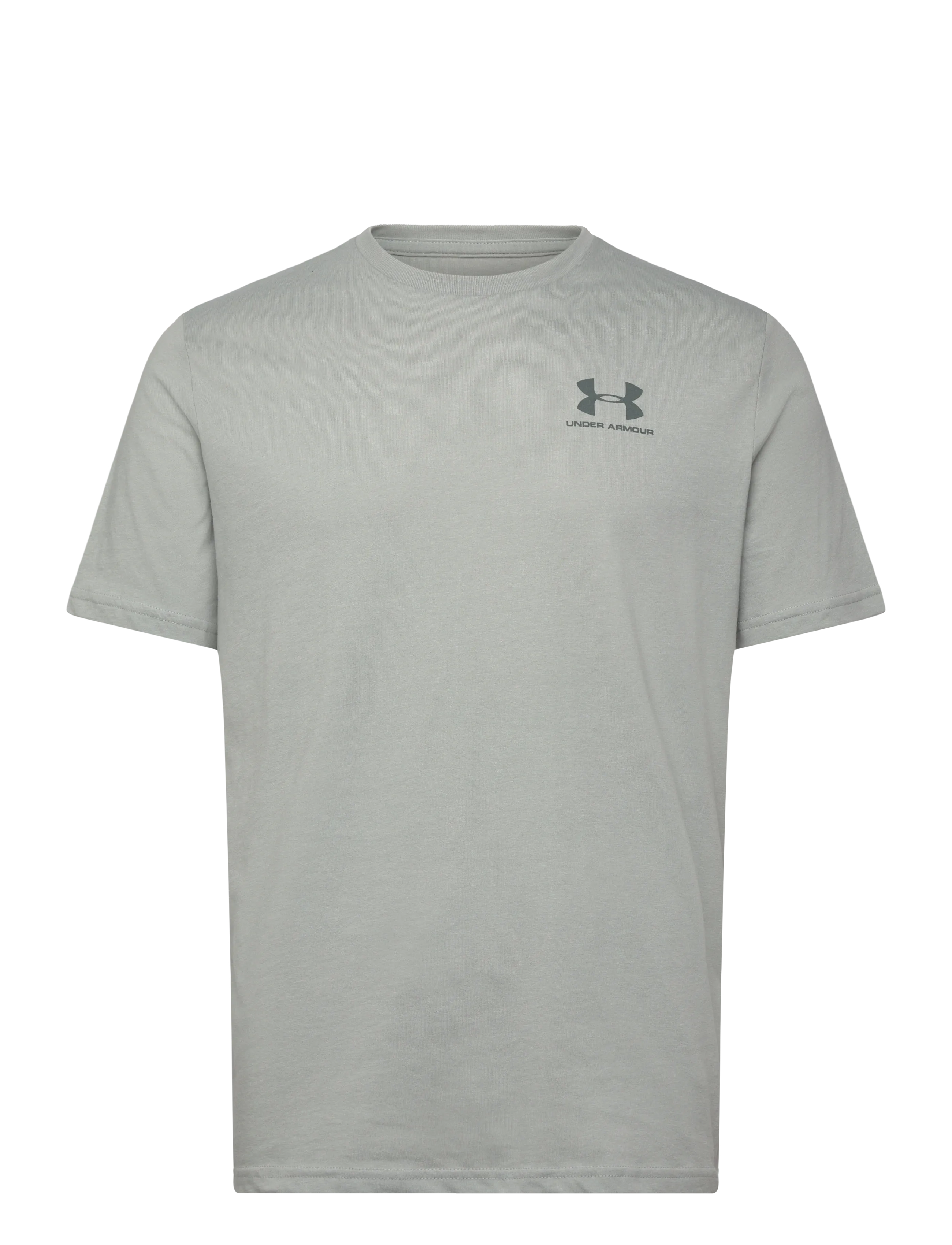 Under Armour UA M SPORTSTYLE LC SS - T-Shirts - TITANIUM / grey