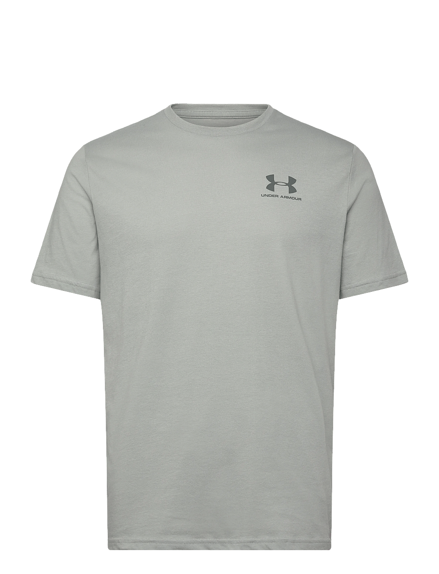 Under Armour - UA M SPORTSTYLE LC SS - t-shirts - titanium - 1