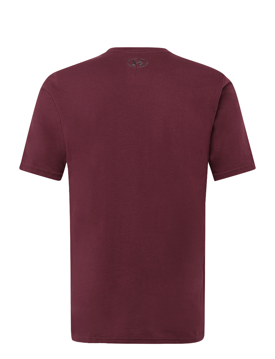 Under Armour - UA M SPORTSTYLE LC SS - t-shirts - vintage maroon - 2