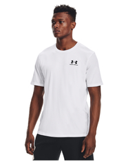Under Armour - UA M SPORTSTYLE LC SS - tops & t-shirts - white - 3