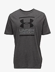Under Armour - UA GL FOUNDATION SS - short-sleeved t-shirts - charcoal medium heather - 0