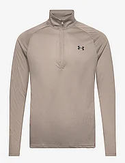 Under Armour - UA Tech 2.0 1/2 Zip - mid layer jackets - brown - 0