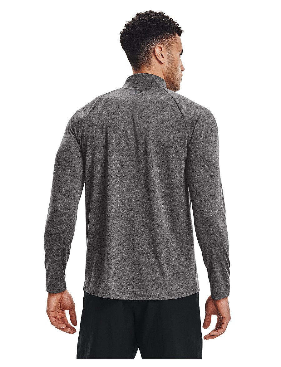 Under Armour - UA Tech 2.0 1/2 Zip - fleece og mellemlag - carbon heather - 4