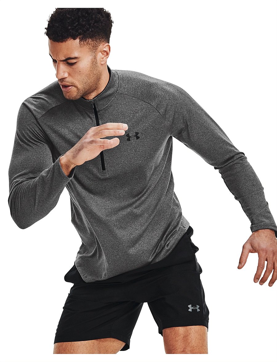 Under Armour - UA Tech 2.0 1/2 Zip - fleece og mellemlag - carbon heather - 5