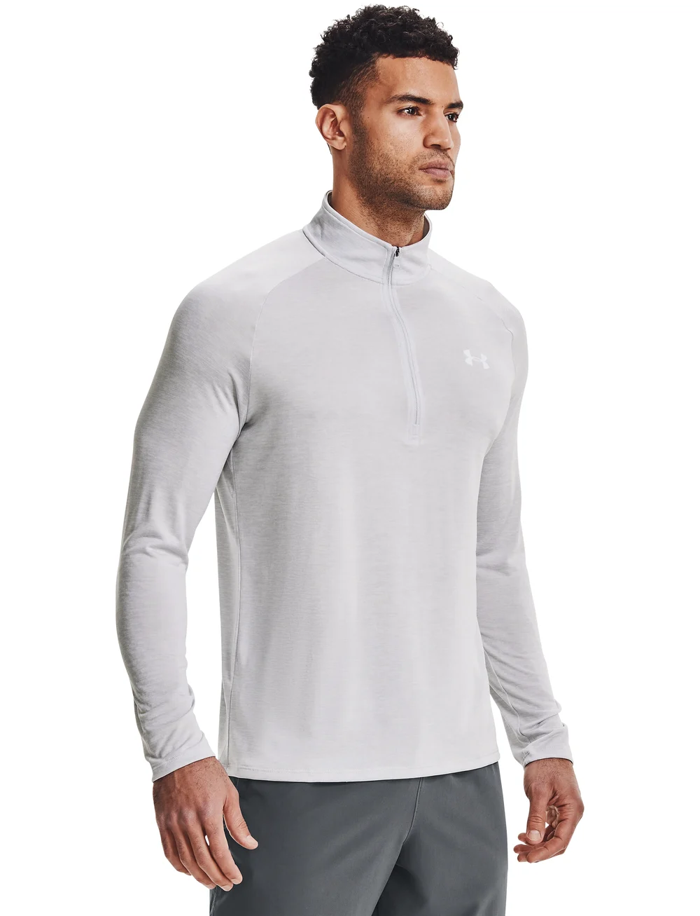 Under Armour - UA Tech 2.0 1/2 Zip - fleece & mellanlager - halo gray - 3
