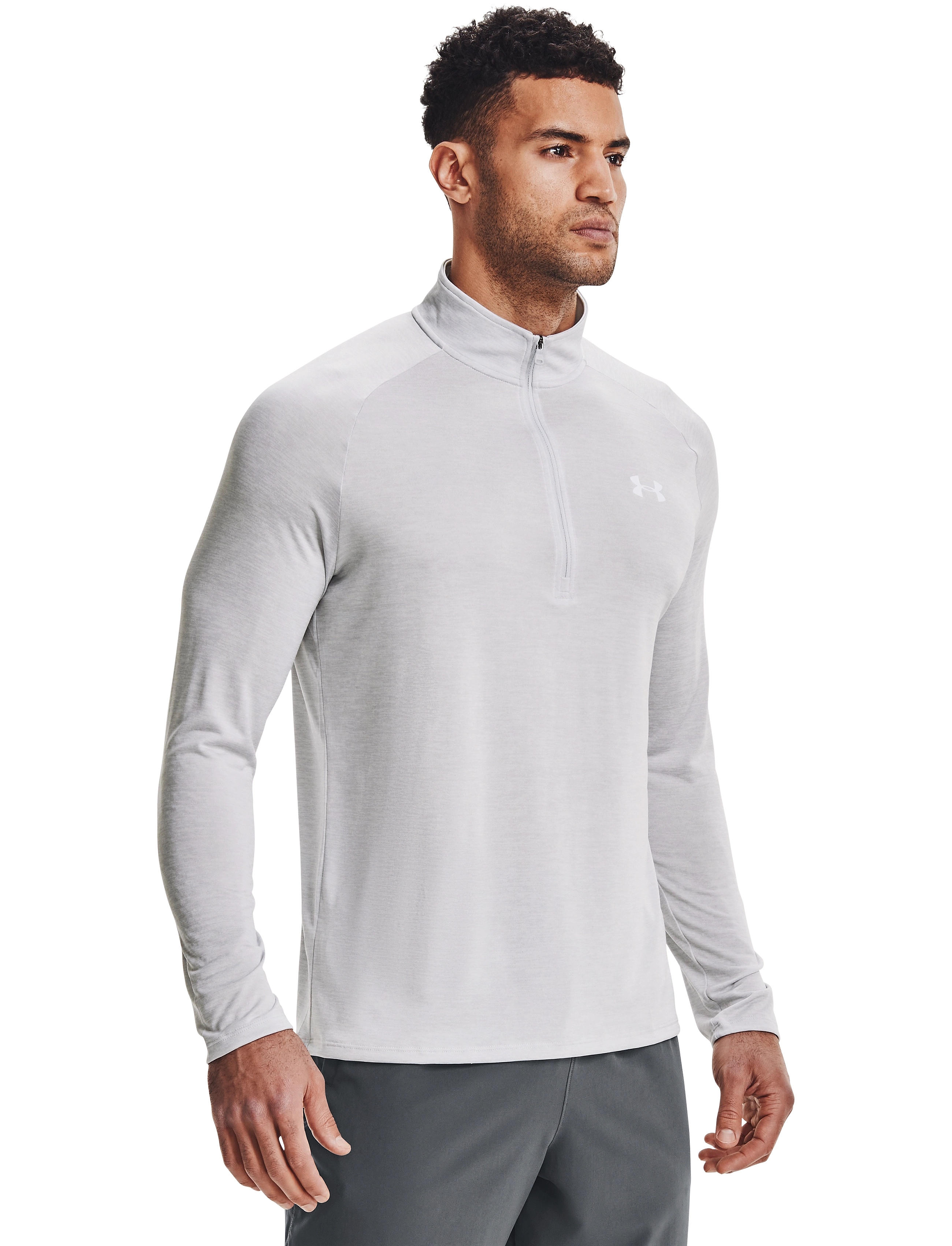Under Armour - UA Tech 2.0 1/2 Zip - polary i odzież ocieplająca - halo gray - 3