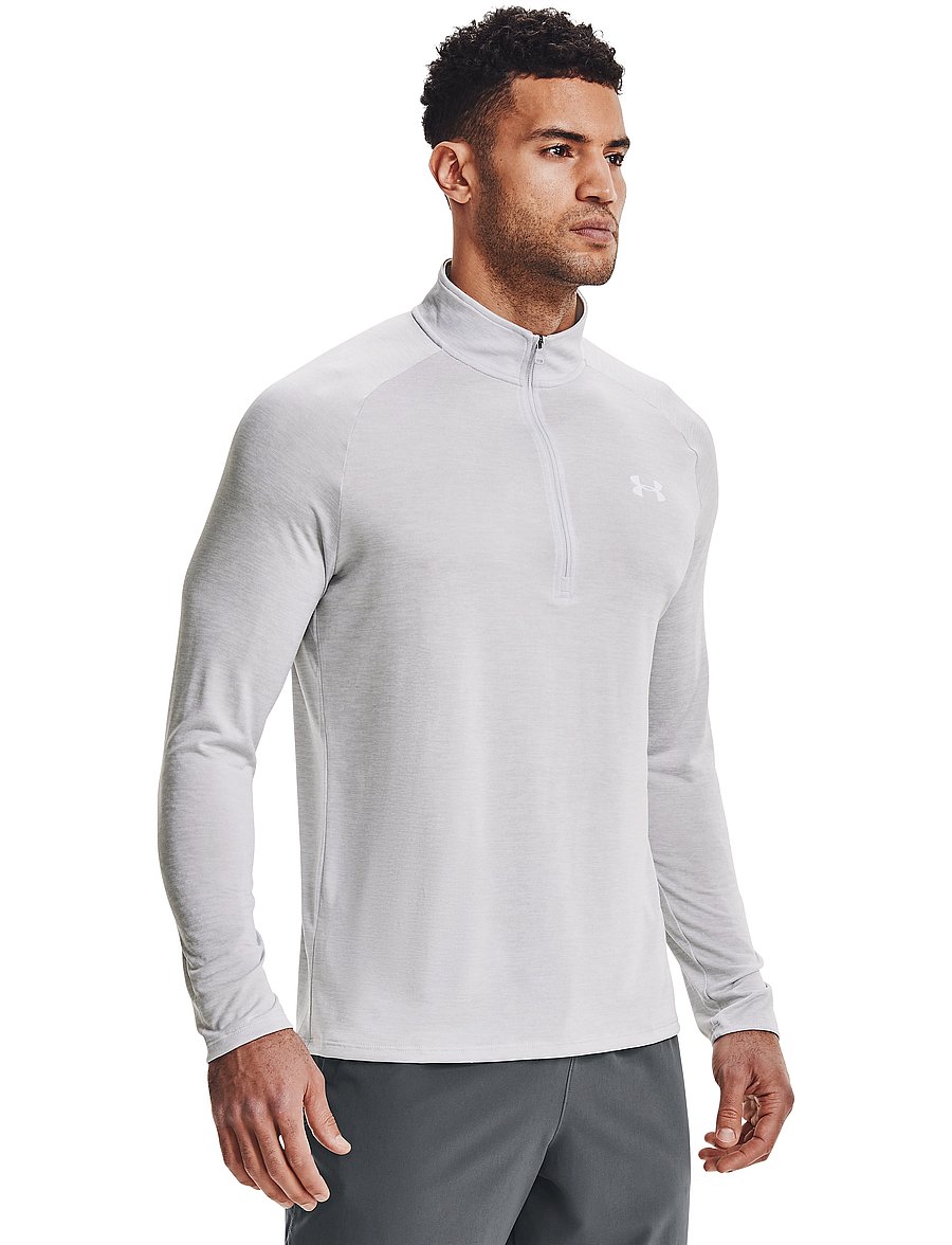 Under Armour - UA Tech 2.0 1/2 Zip - fleece og mellemlag - halo gray - 3