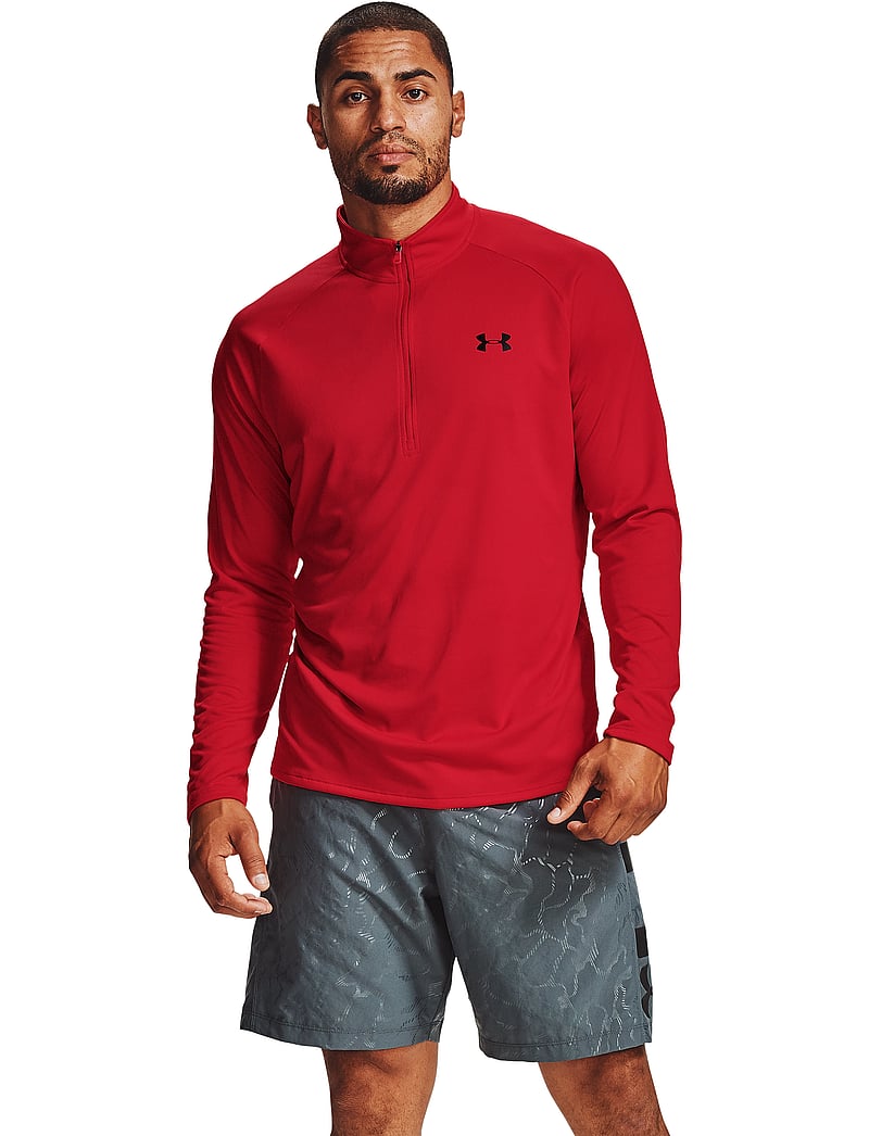 Under Armour - UA Tech 2.0 1/2 Zip - fleece og mellemlag - red - 0