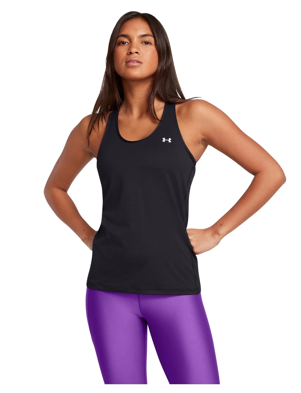 Under Armour - Tech Mesh Racer Tank - tank tops - black - 0