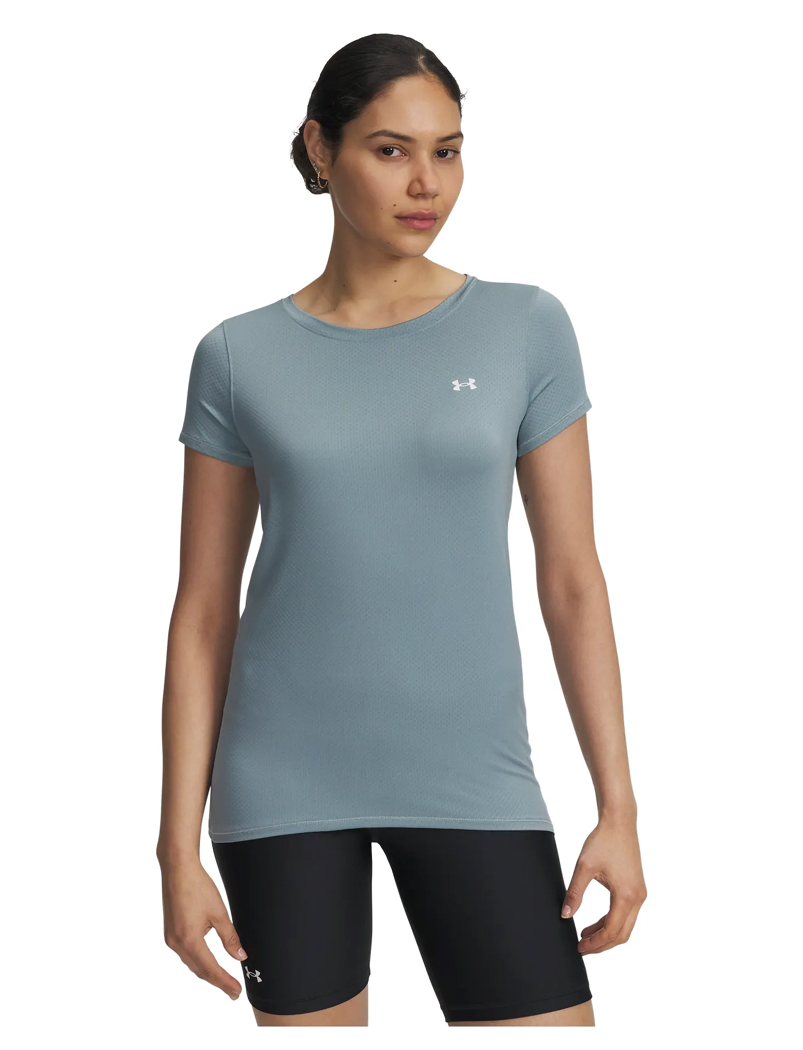 Under Armour Tech Mesh SS - T-Shirts - SERPENTINE / green