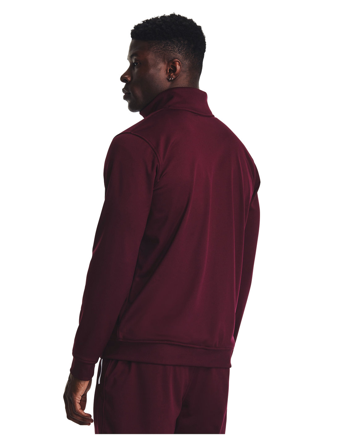Maroon under top armour jacket
