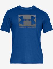 Under Armour - UA BOXED SPORTSTYLE SS - tops & t-shirts - royal - 1