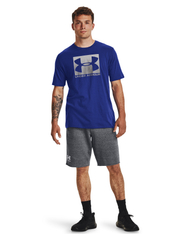 Under Armour - UA BOXED SPORTSTYLE SS - tops & t-shirts - royal - 0