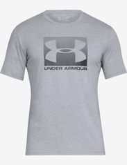 Under Armour - UA BOXED SPORTSTYLE SS - t-shirts - steel light heather - 1