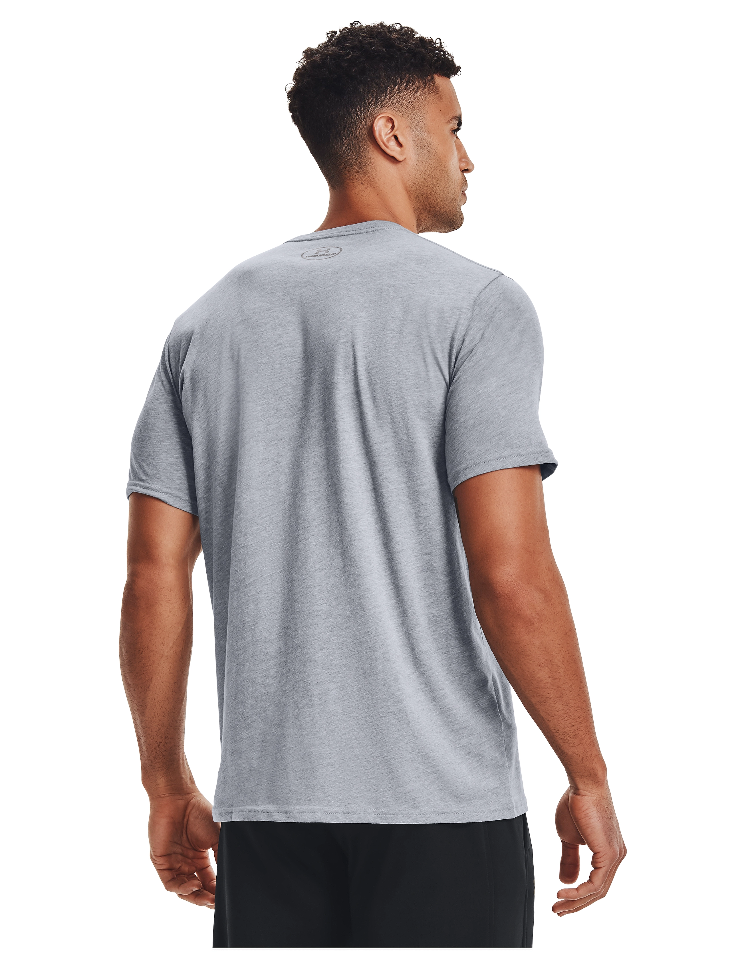 Under Armour - UA BOXED SPORTSTYLE SS - steel light heather - 4
