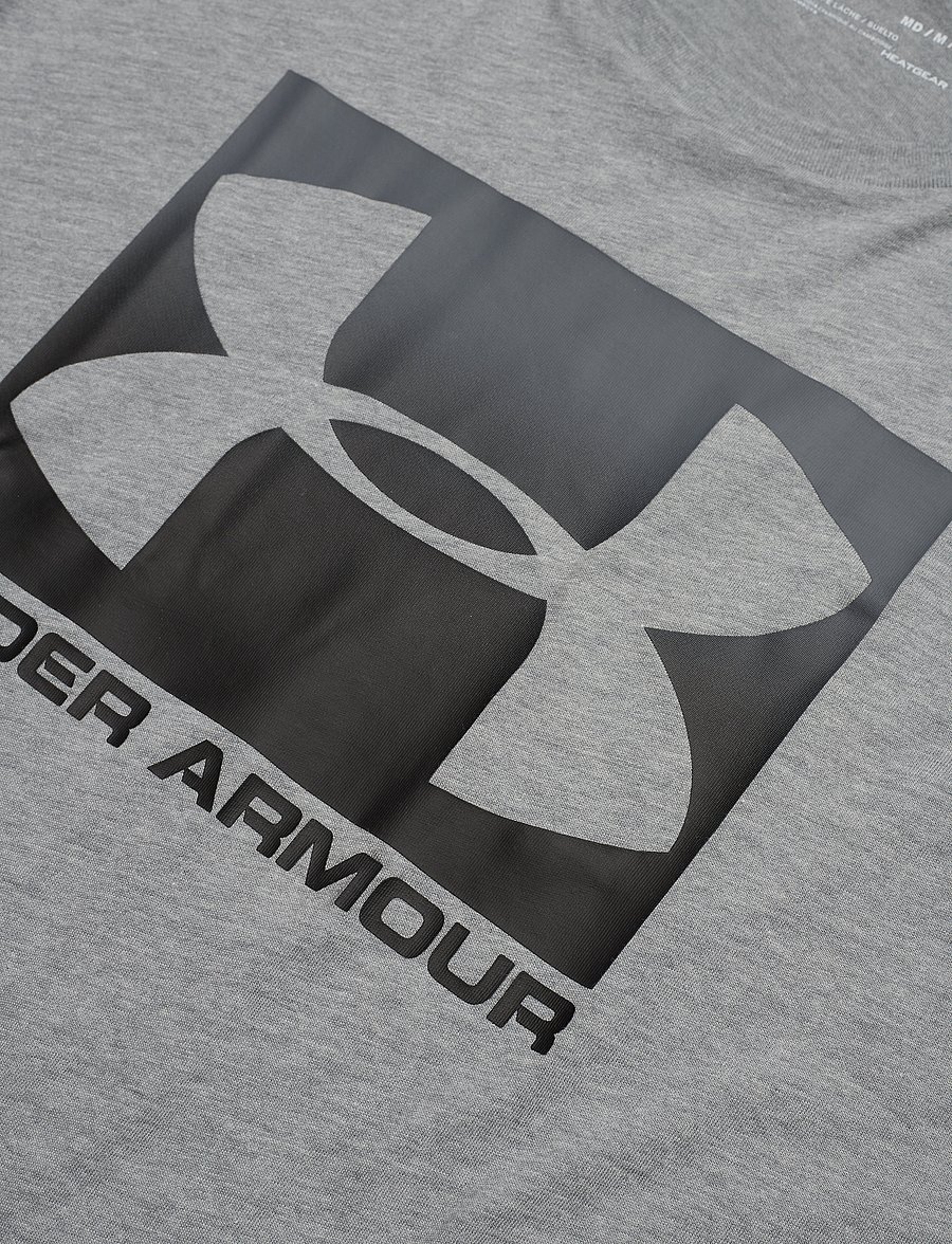 Under Armour - UA BOXED SPORTSTYLE SS - steel light heather - 5