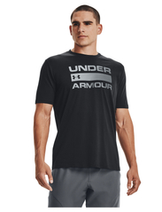 Under Armour - UA TEAM ISSUE WORDMARK SS - topper & t-skjorter - black - 3
