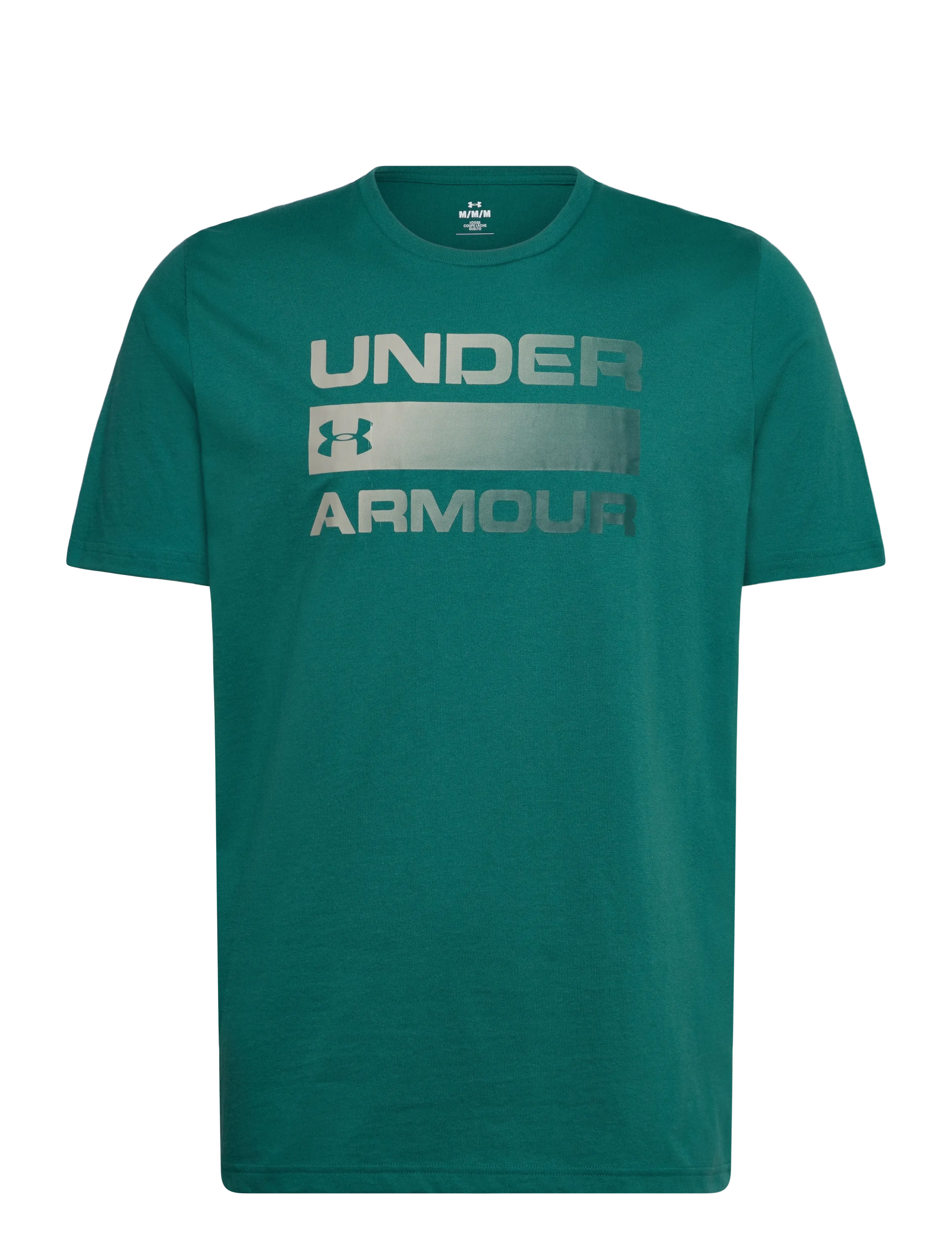 Under Armour UA TEAM ISSUE WORDMARK SS - Kleidung - RACK GREEN / green