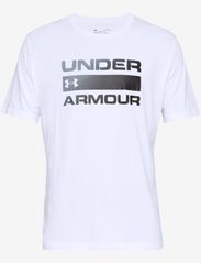 Under Armour - UA TEAM ISSUE WORDMARK SS - laveste priser - white - 0