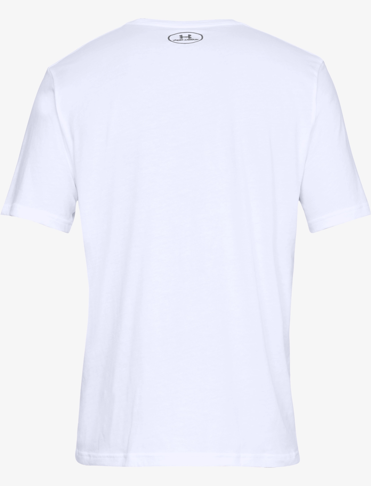 Under Armour - UA TEAM ISSUE WORDMARK SS - oberteile & t-shirts - white - 2