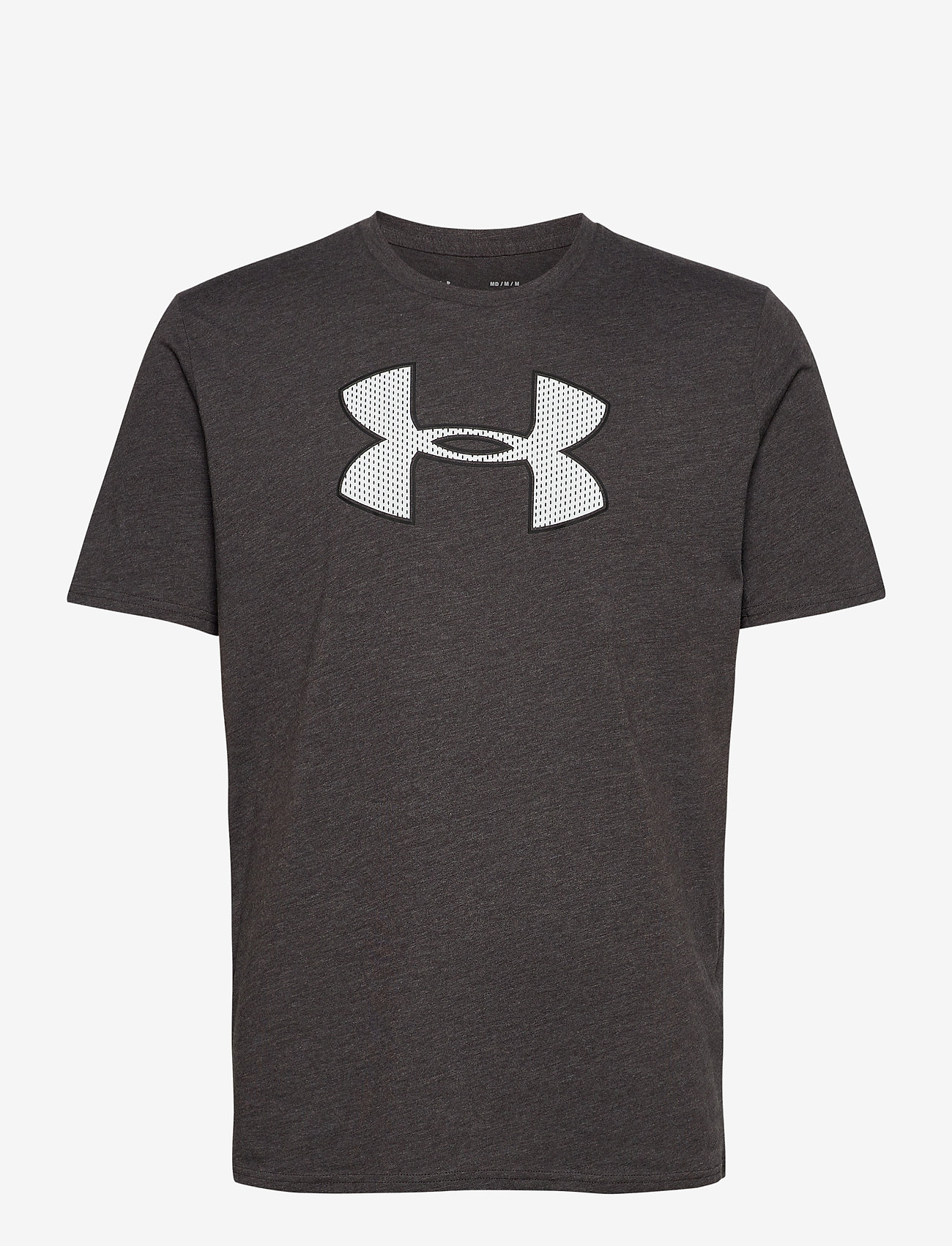Under Armour - UA BIG LOGO SS - charcoal medium heather - 0
