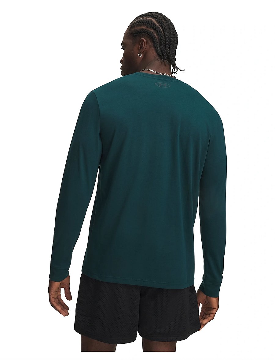 Under Armour - UA SPORTSTYLE LEFT CHEST LS - langarmshirts - arden green - 3