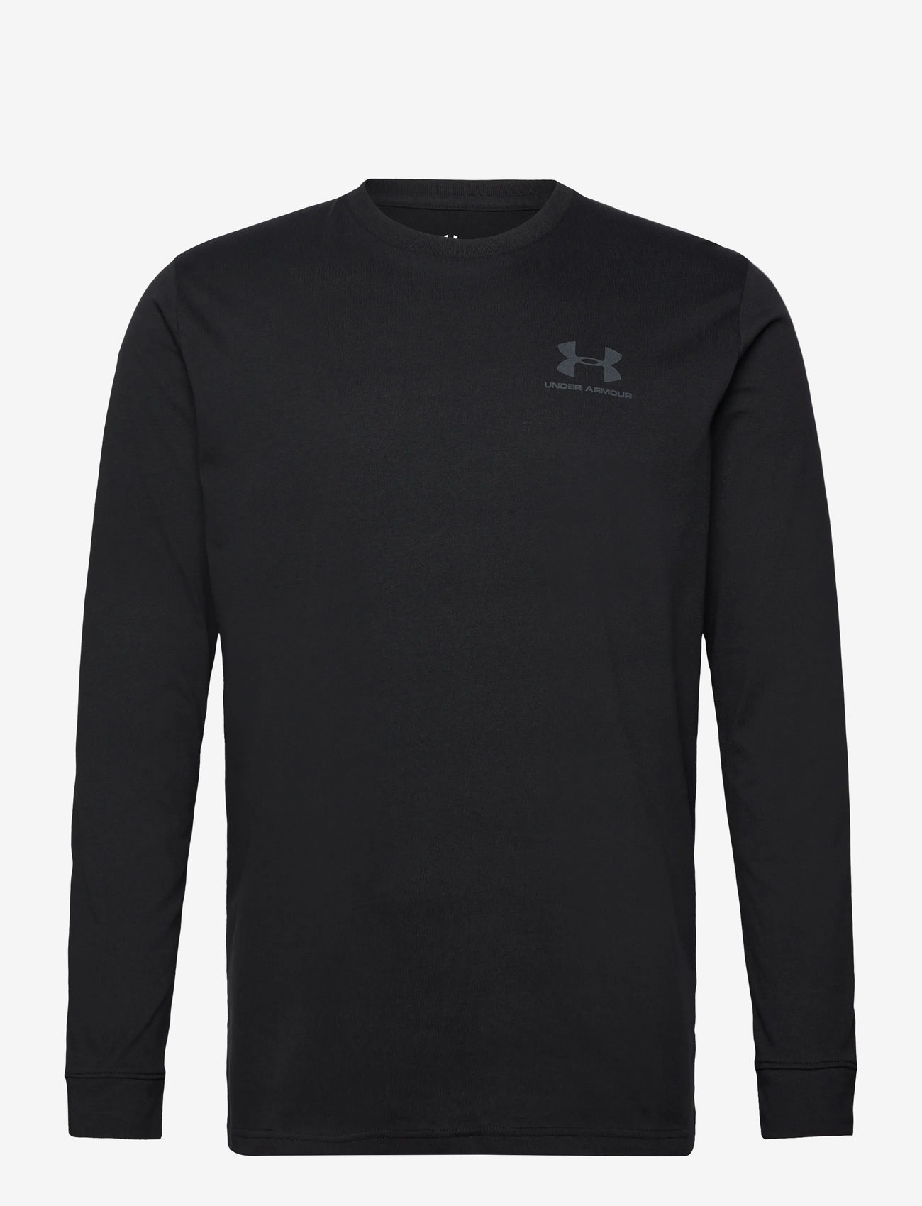 Under Armour - UA SPORTSTYLE LEFT CHEST LS - longsleeved tops - black - 1