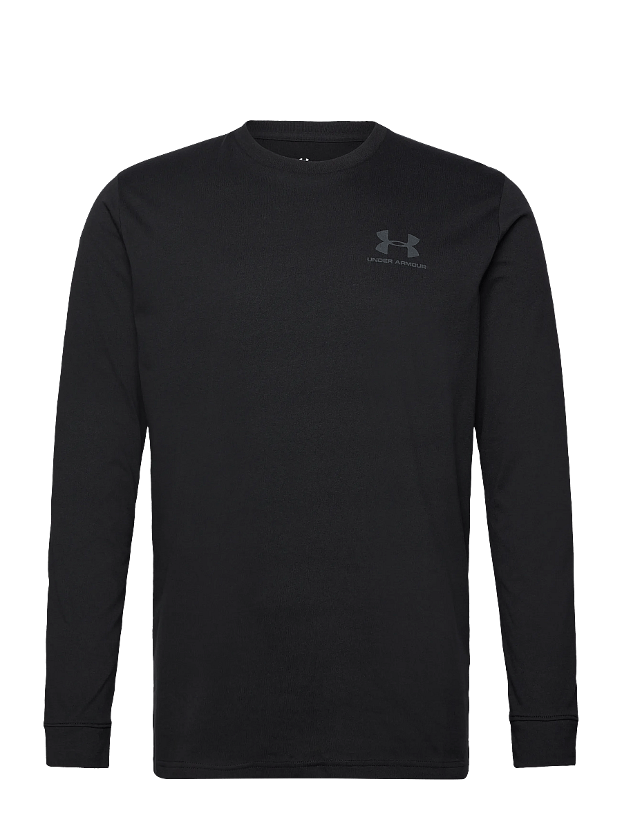 Under Armour - UA SPORTSTYLE LEFT CHEST LS - langarmshirts - black - 1