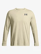UA SPORTSTYLE LEFT CHEST LS - BROWN