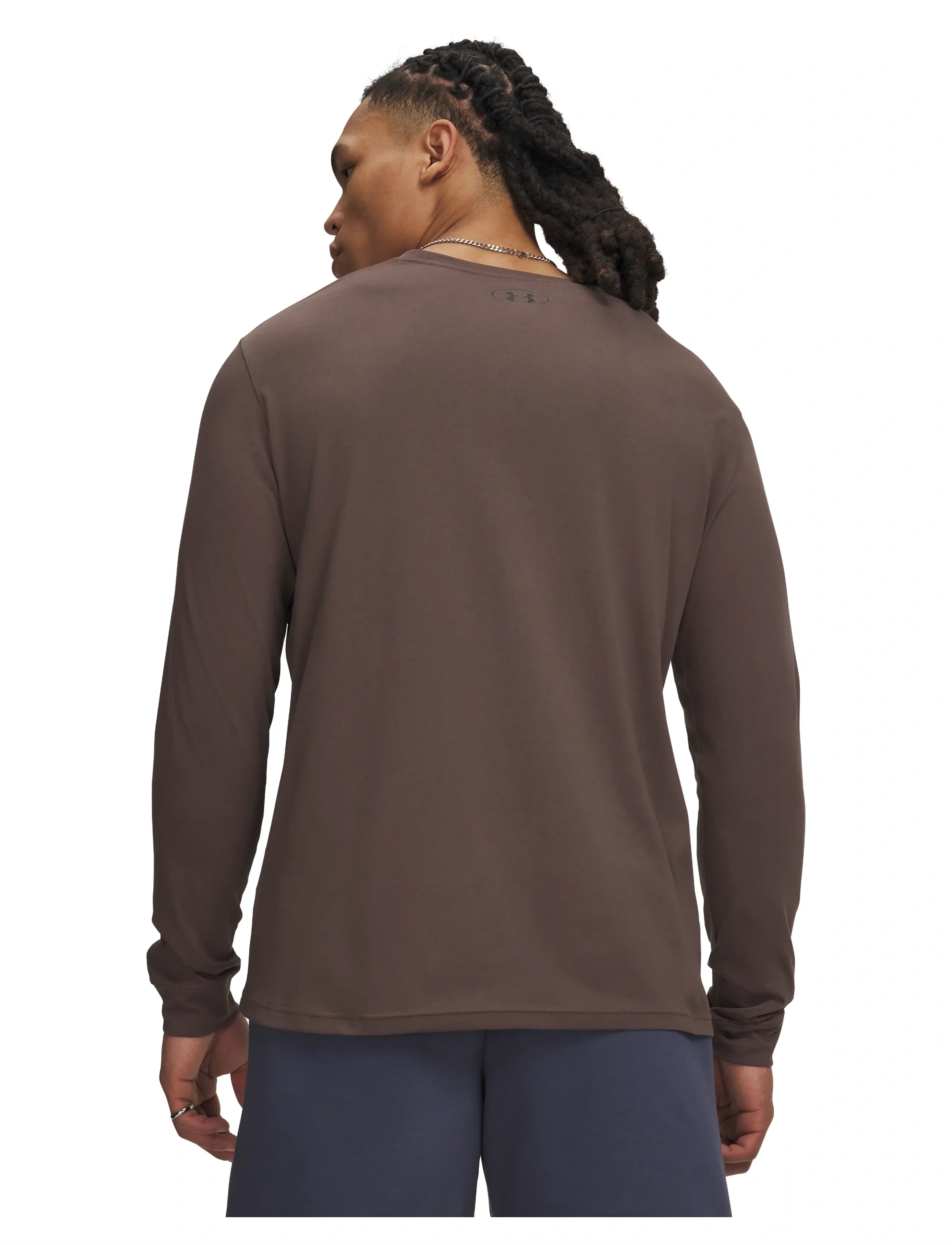 Under Armour - UA SPORTSTYLE LEFT CHEST LS - pikkade varrukatega alussärgid - peppercorn - 3