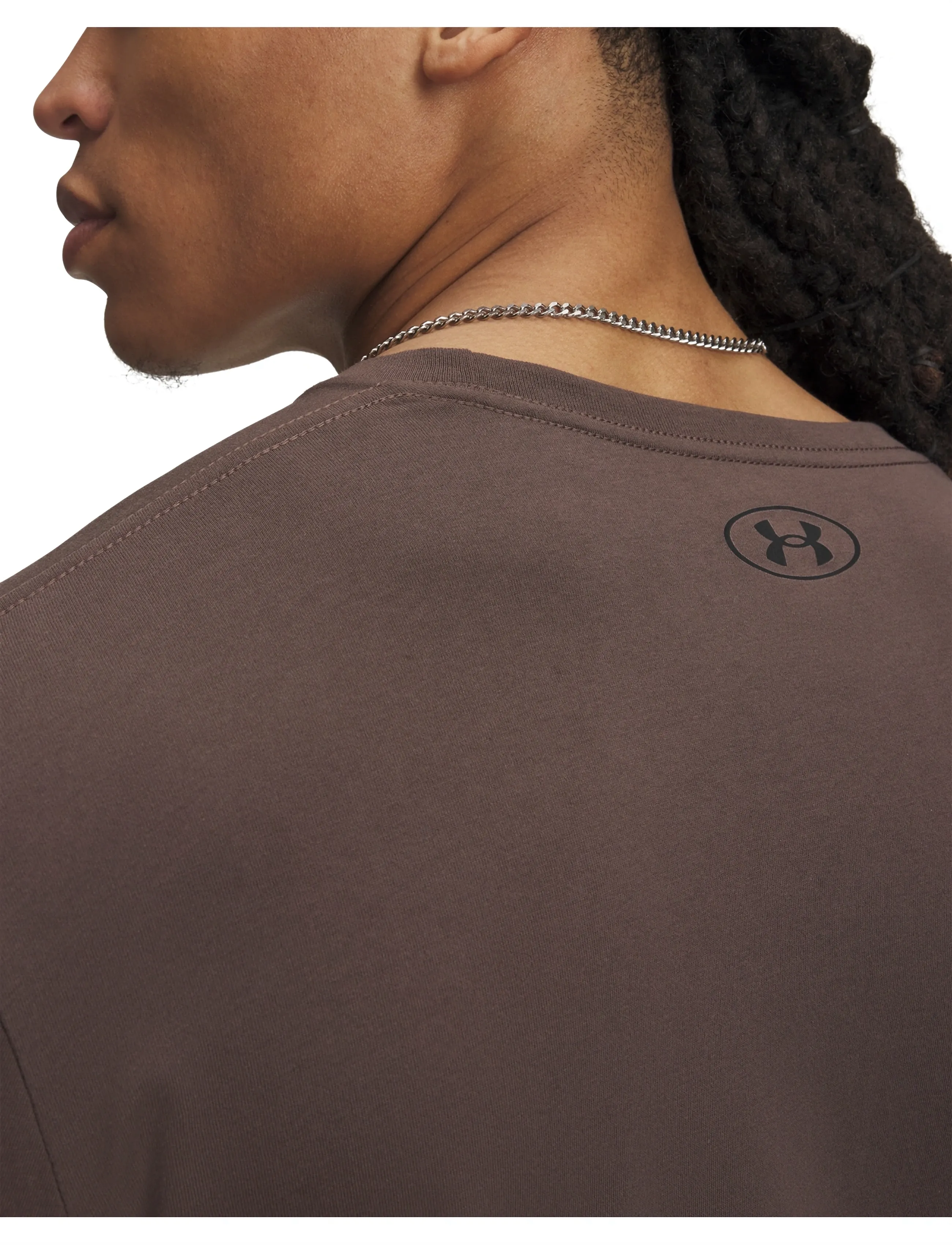 Under Armour - UA SPORTSTYLE LEFT CHEST LS - pikkade varrukatega alussärgid - peppercorn - 4