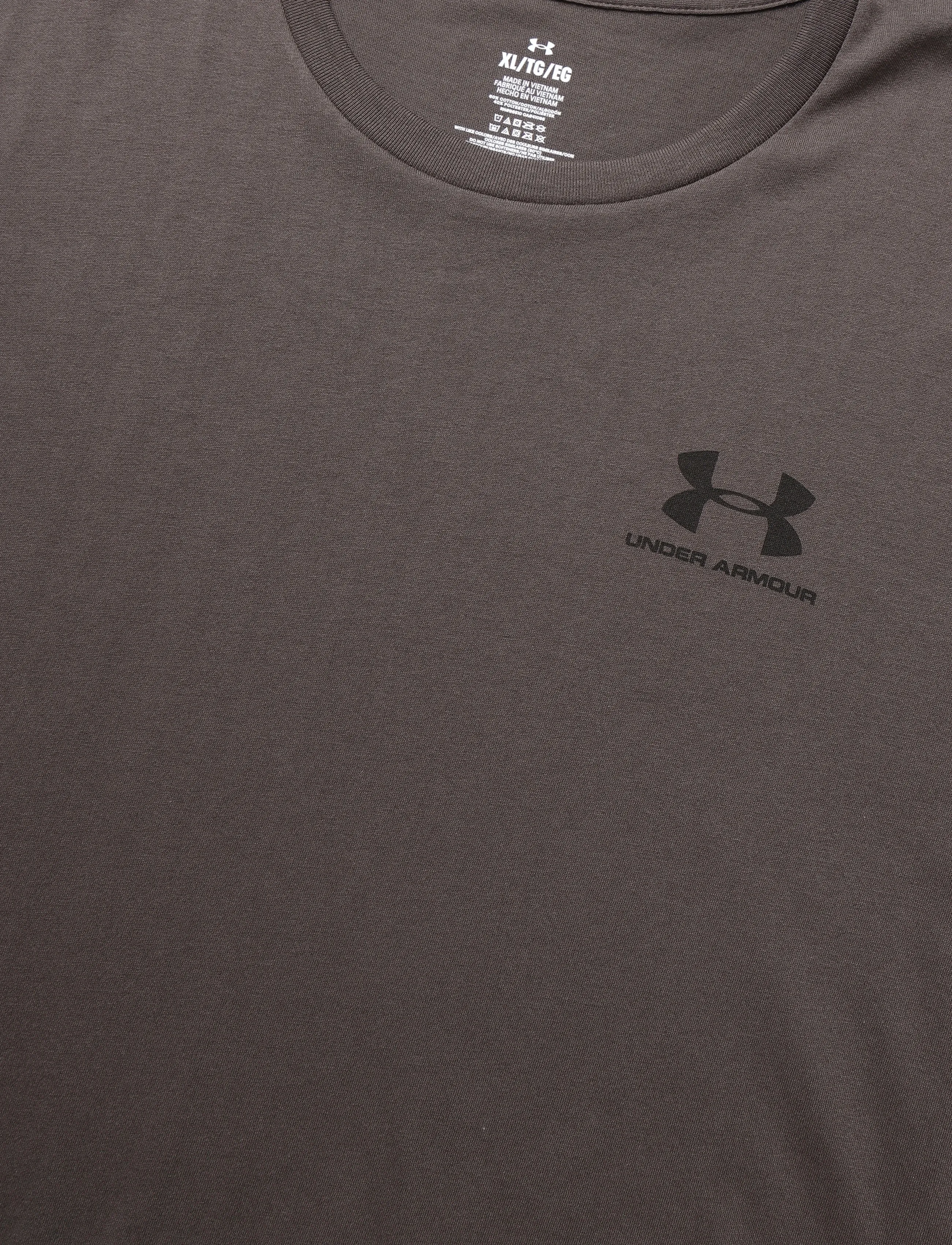 Under Armour - UA SPORTSTYLE LEFT CHEST LS - pikkade varrukatega alussärgid - peppercorn - 5